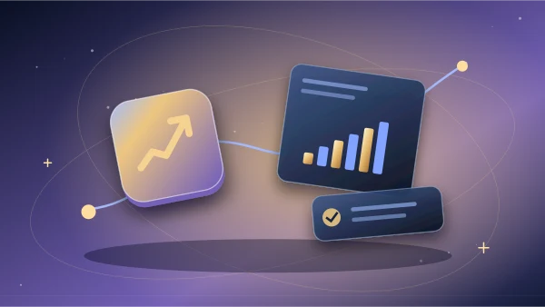 Champagne-gold strategy roadmap with five platform-colored milestones