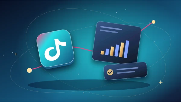 TikTok creative studio panels with a storyboard and ascending workflow