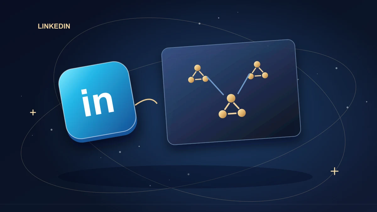 LinkedIn audience network grouped into professional demographic panels