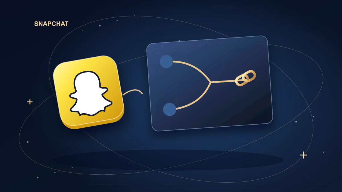 Snapchat destination connected to distinct cross-platform entry paths