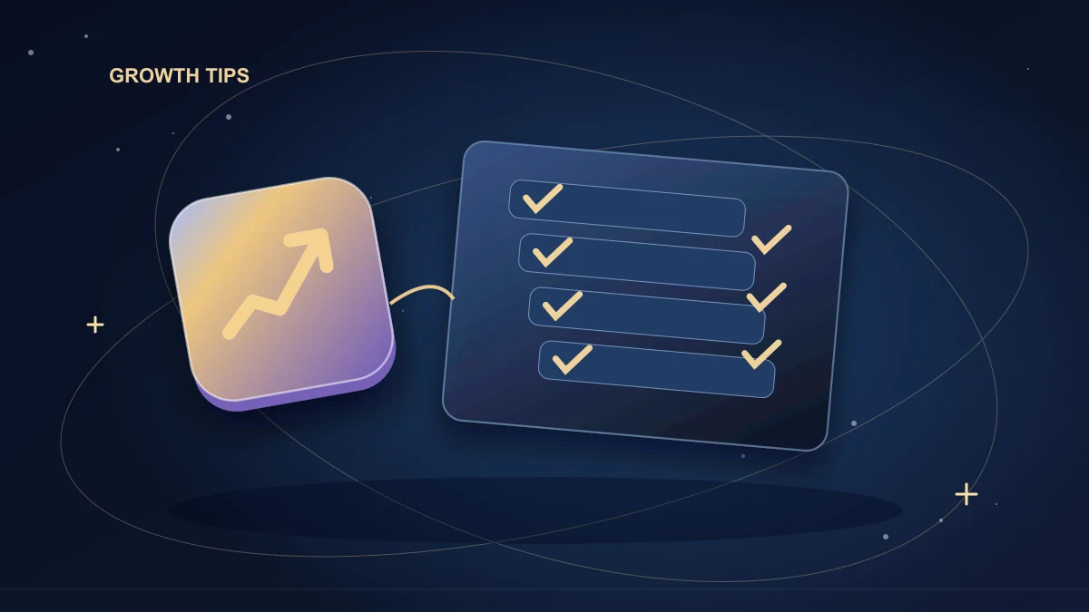 Gold audit checklist beside five platform tiles and evidence cards