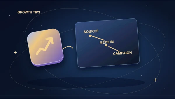 Social link path passing through source medium and campaign labels